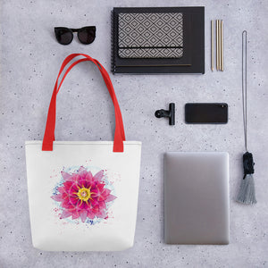 The Sacred Lotus Tote Bag